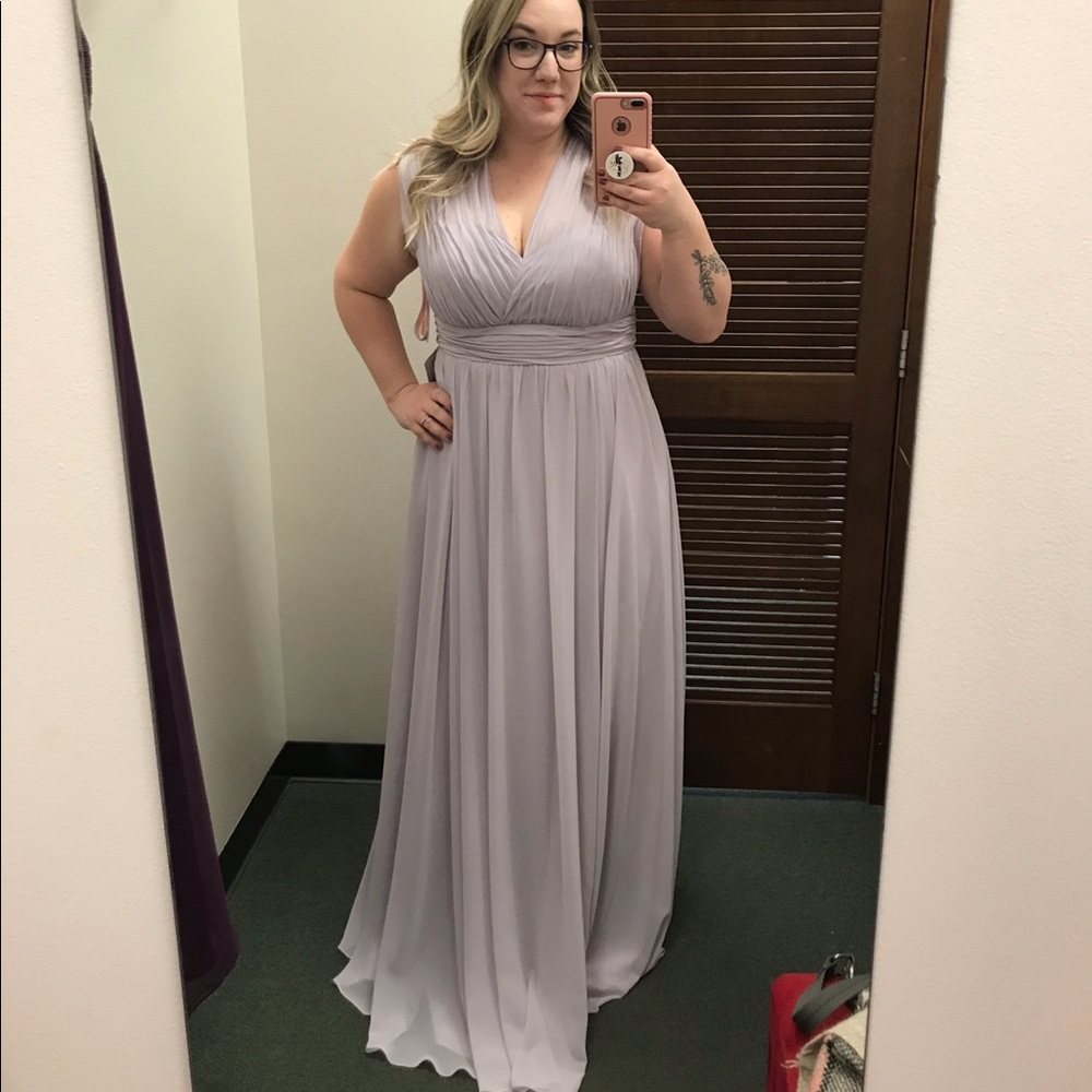 Morilee Bridesmaid Dress in “Wisteria”